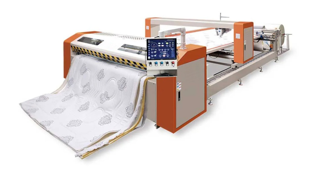 Multi-needle quilting machines