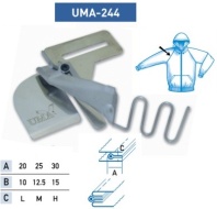 Приспособление UMA-244 40х20 мм H (шнур 6 мм)