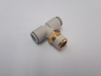 Тройник резьбовой на воздух 8 mm-1/4"  KQ2T08-02AS